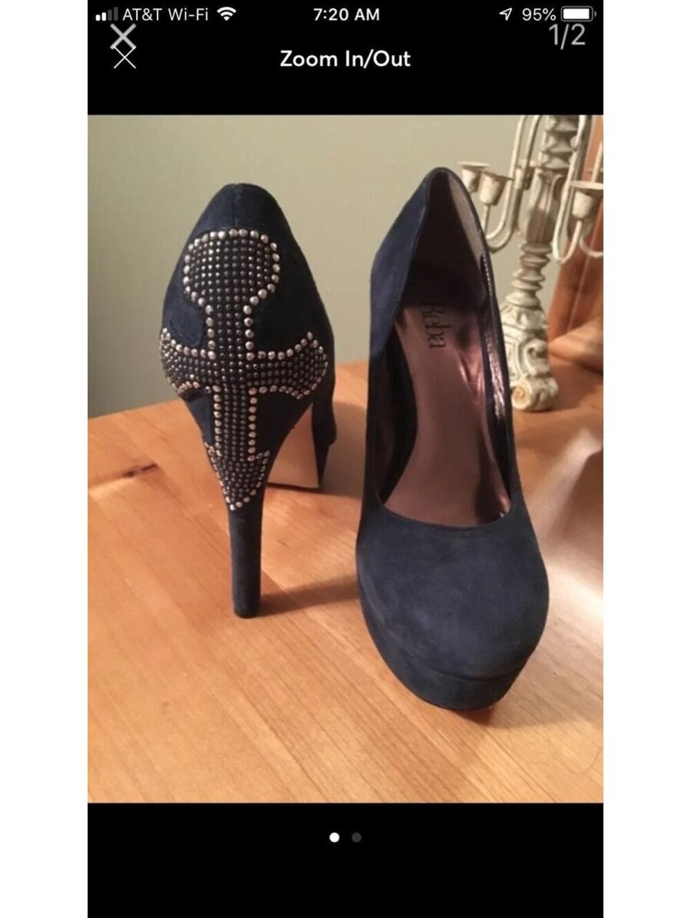 reba high heels 80's iron cross rockstar 90’s goth Y2K sexy platform velvet